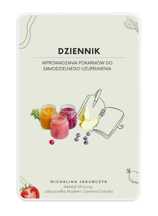 dziennik rozszerzania diety okladka
